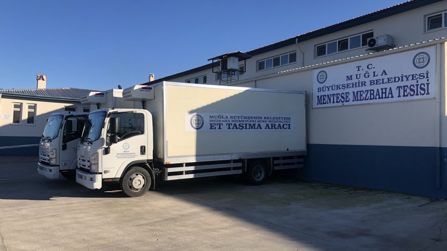 Büyükşehir modern mezbahalar ile hizmet vermeye devam ediyor