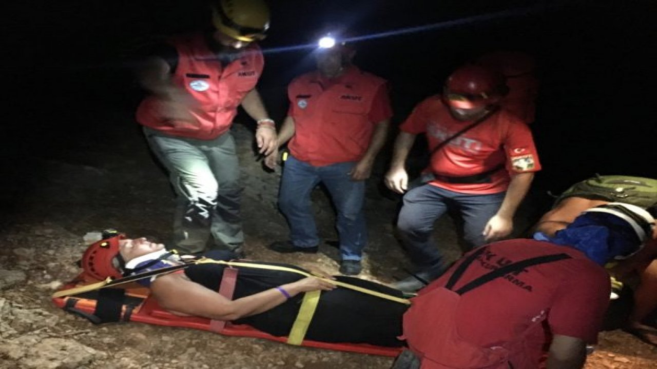 İskoç kadını AKUT kurtardı