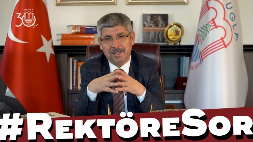 MSKÜ Rektörü Kaçar, sosyal medyadan öğrencilerin sorularını yanıtladı