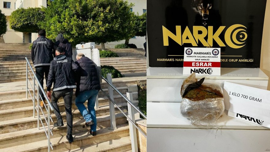 Uyuşturucu ticareti yapan şüpheli tutuklandı