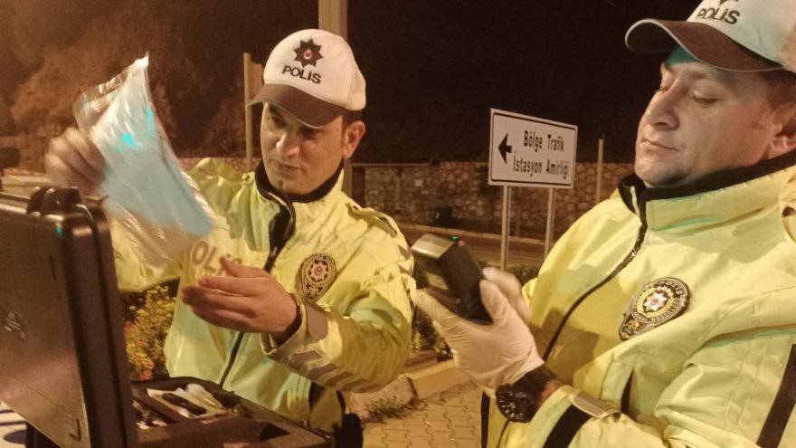 Marmaris'te trafik denetimlerinde 