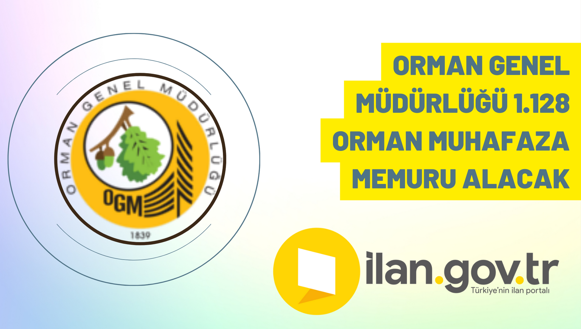 Orman Genel Müdürlüğü 1.128 orman muhafaza memuru alacak