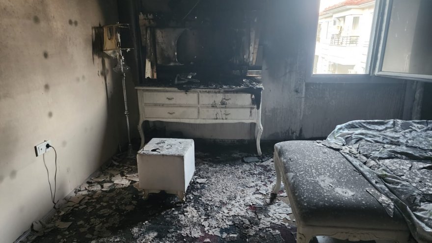 Klima yangına neden oldu