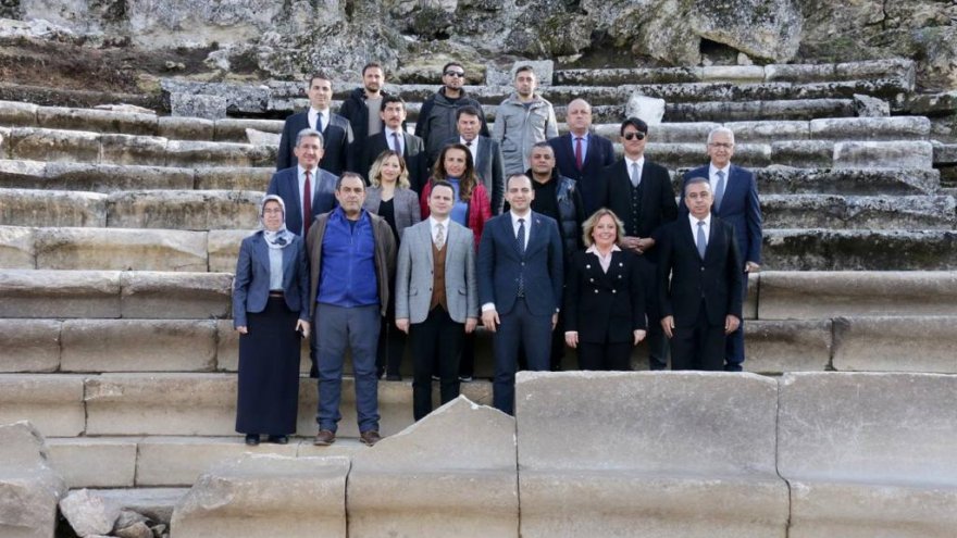 Muğla eğitim yöneticileri ‘Kavaklıdere Hyllarima Antik Kenti’nde buluştu