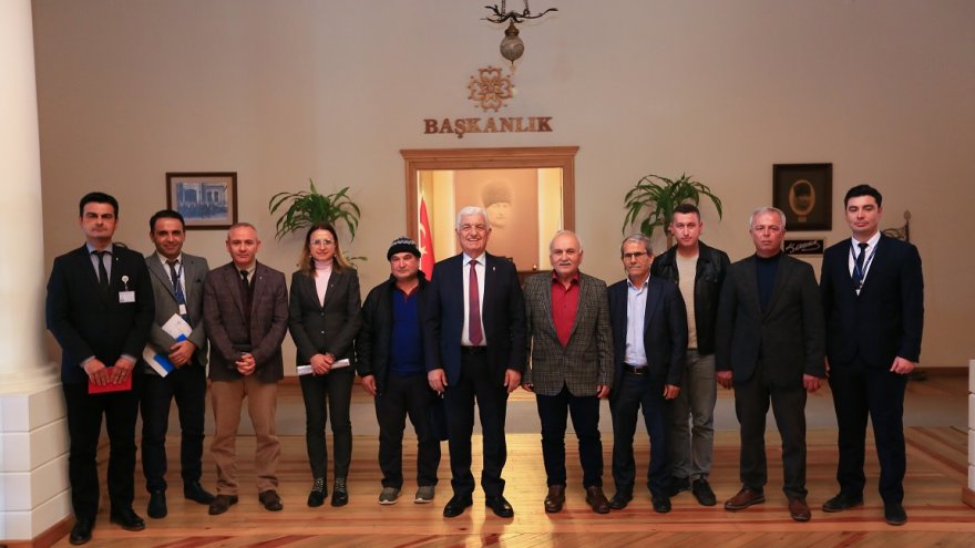 BAŞKAN GÜRÜN; “BELEDİYEYE AİT ARAZİLERİ KÖYLÜMÜZE AÇIYORUZ”