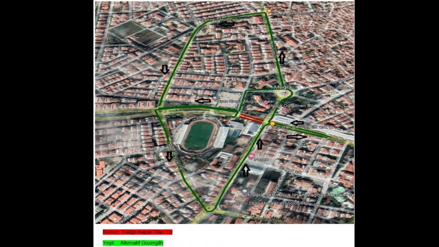 EMİRBEYAZIT MAHALLESİ TEKEL KAVŞAĞI TRAFİĞE KAPATILACAK