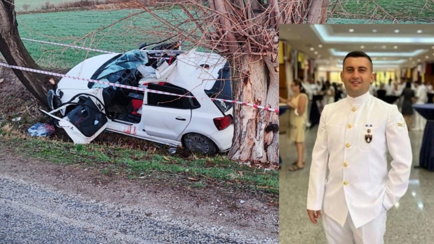 Astsubay kazada hayatını kaybetti