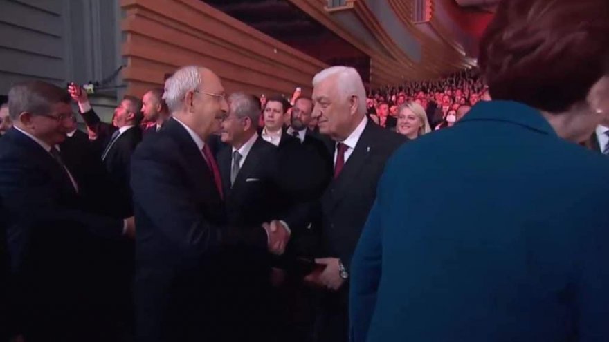 BAŞKAN GÜRÜN, ALTILI MASA AÇIKLAMASINA KATILDI