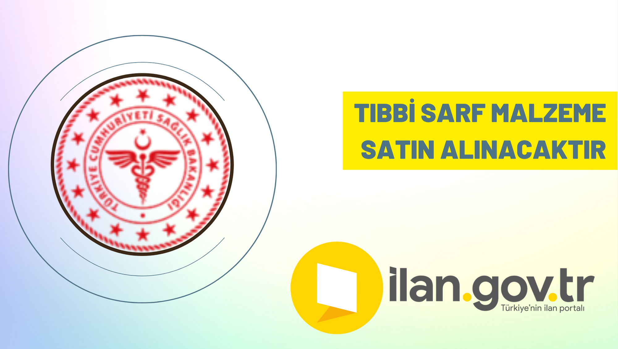 Tıbbi sarf malzeme satın alınacaktır