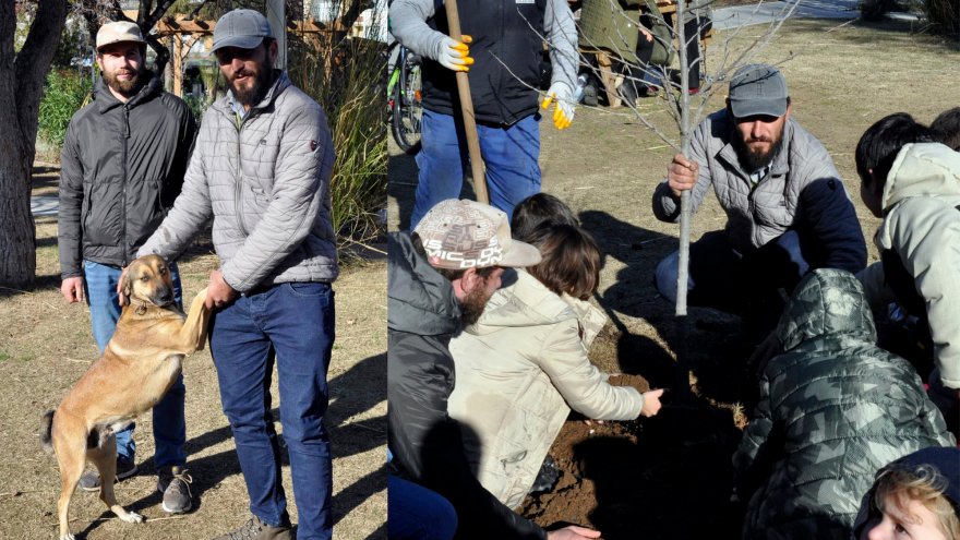 Doğaya karşı duyarlılık oluşturmak için Türkiye'yi köpeğiyle dolaşan kişi Fethiye'ye geldi