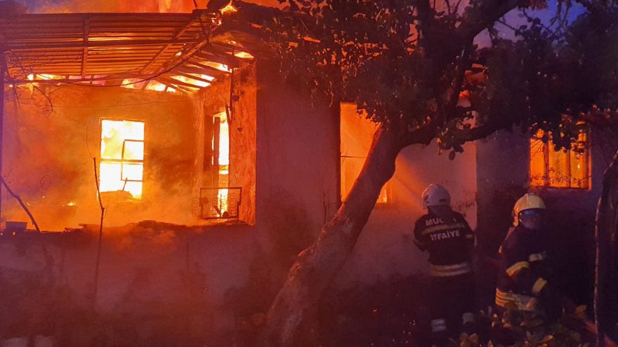 Soba yangına neden oldu