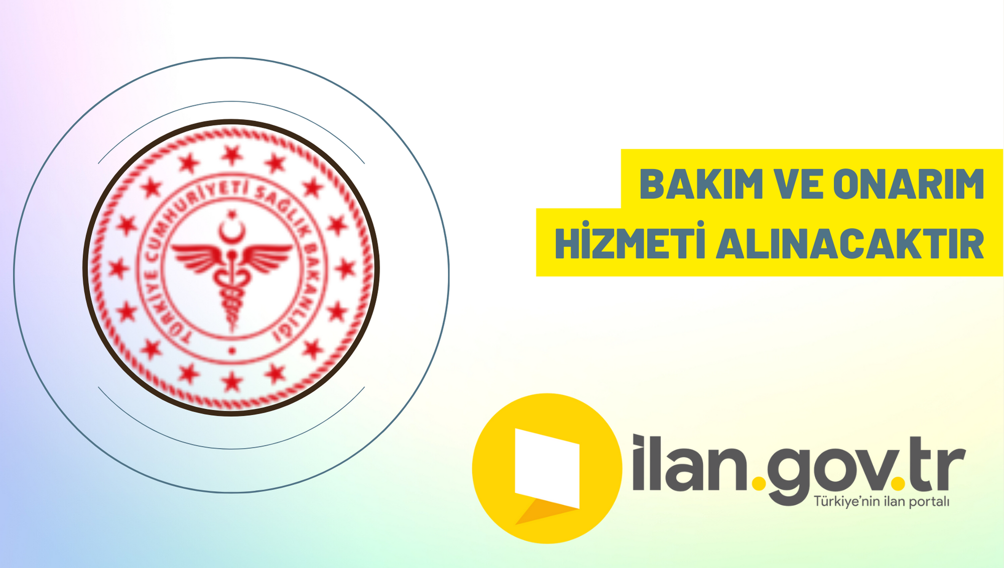 Bakım ve onarım hizmeti alınacaktır