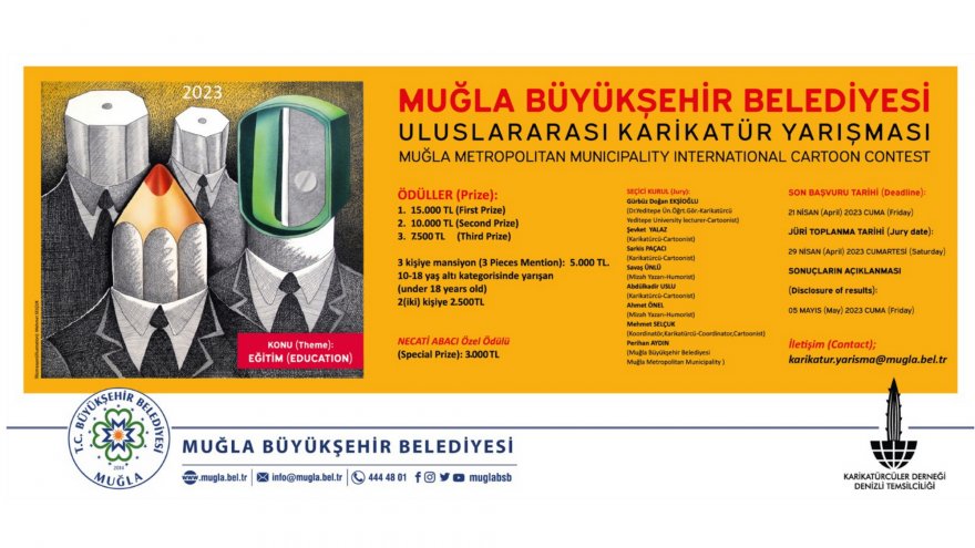 Büyükşehir 4. Uluslararası Karikatür Yarışma Başvuruları Başladı