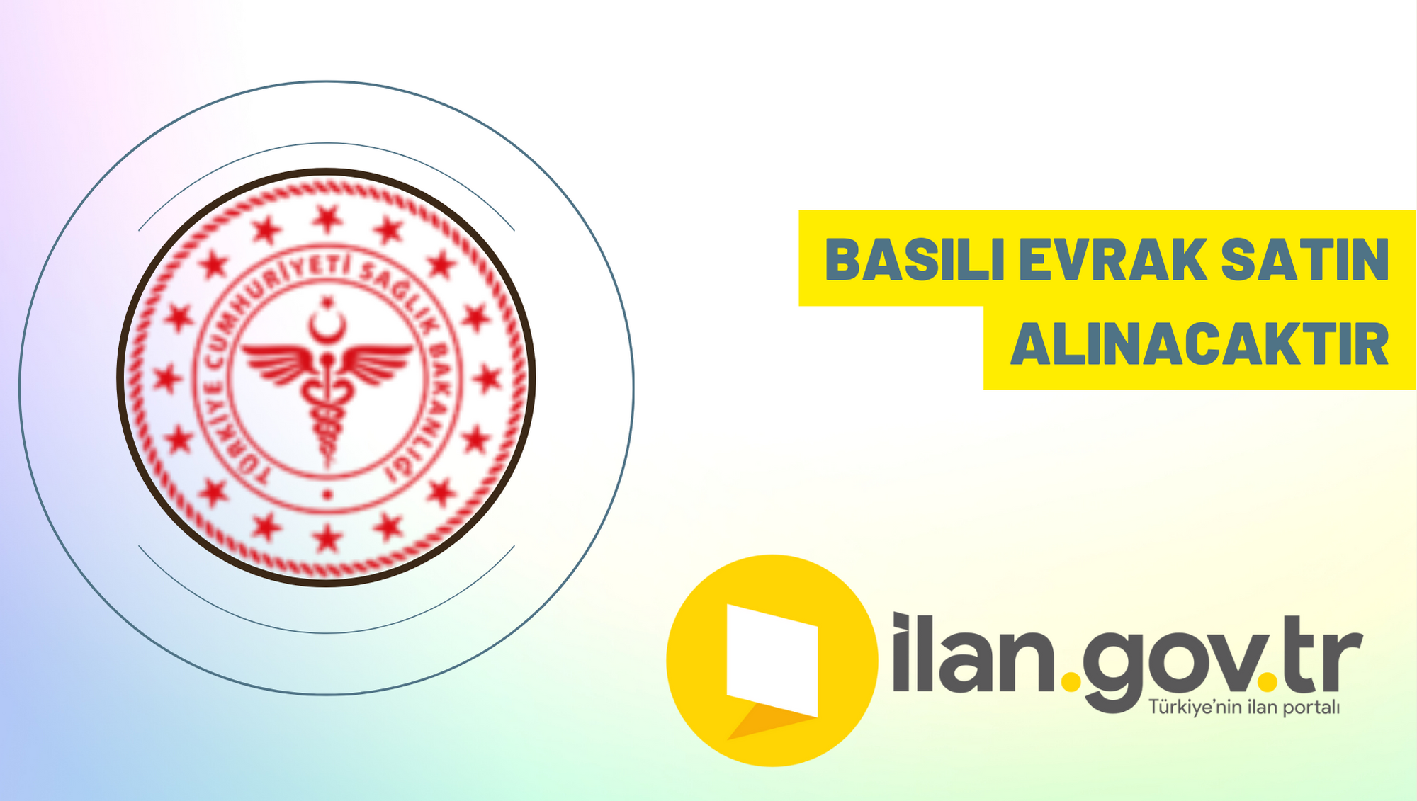 Basılı evrak satın alınacaktır