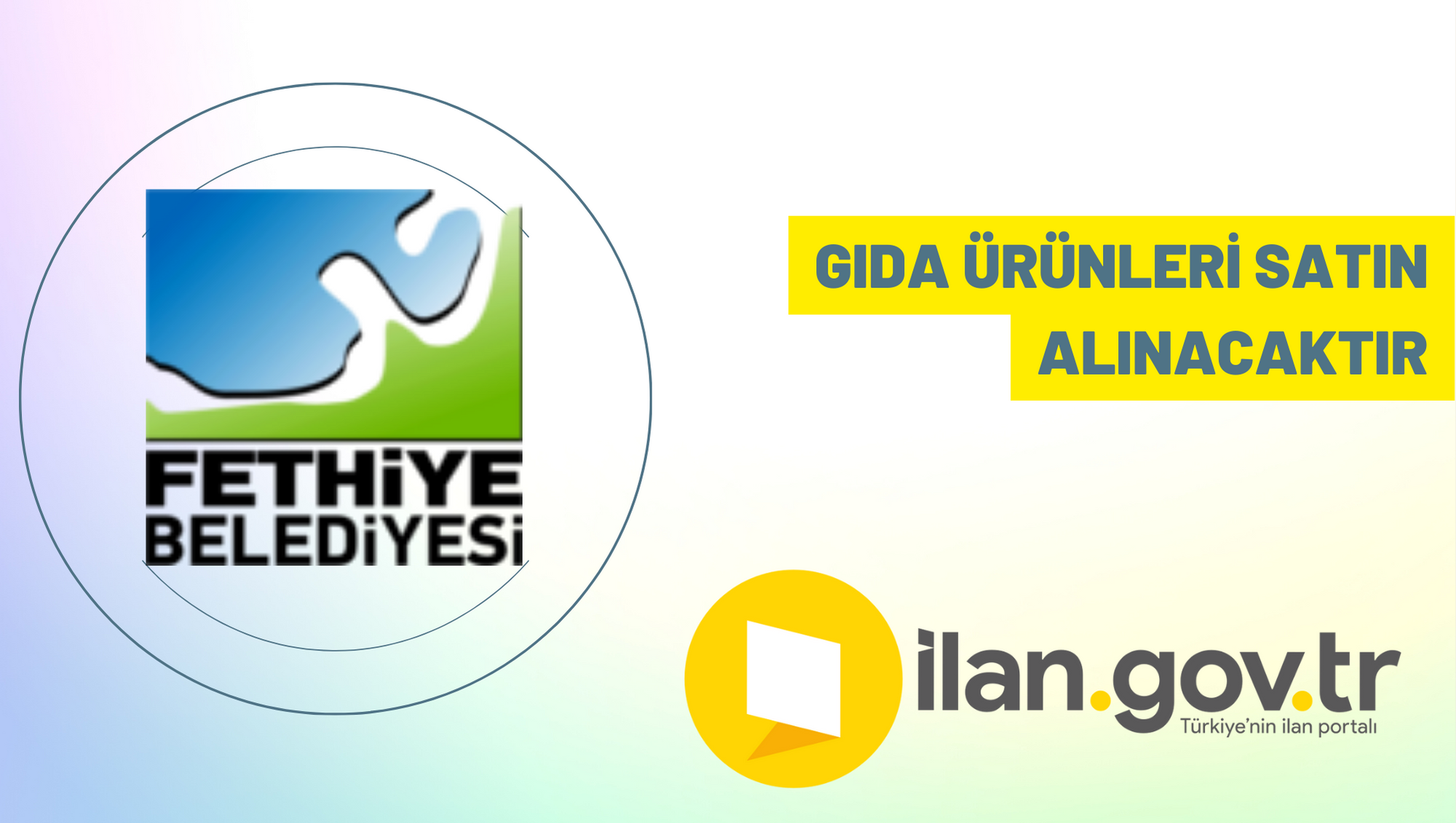 Gıda ürünleri satın alınacaktır