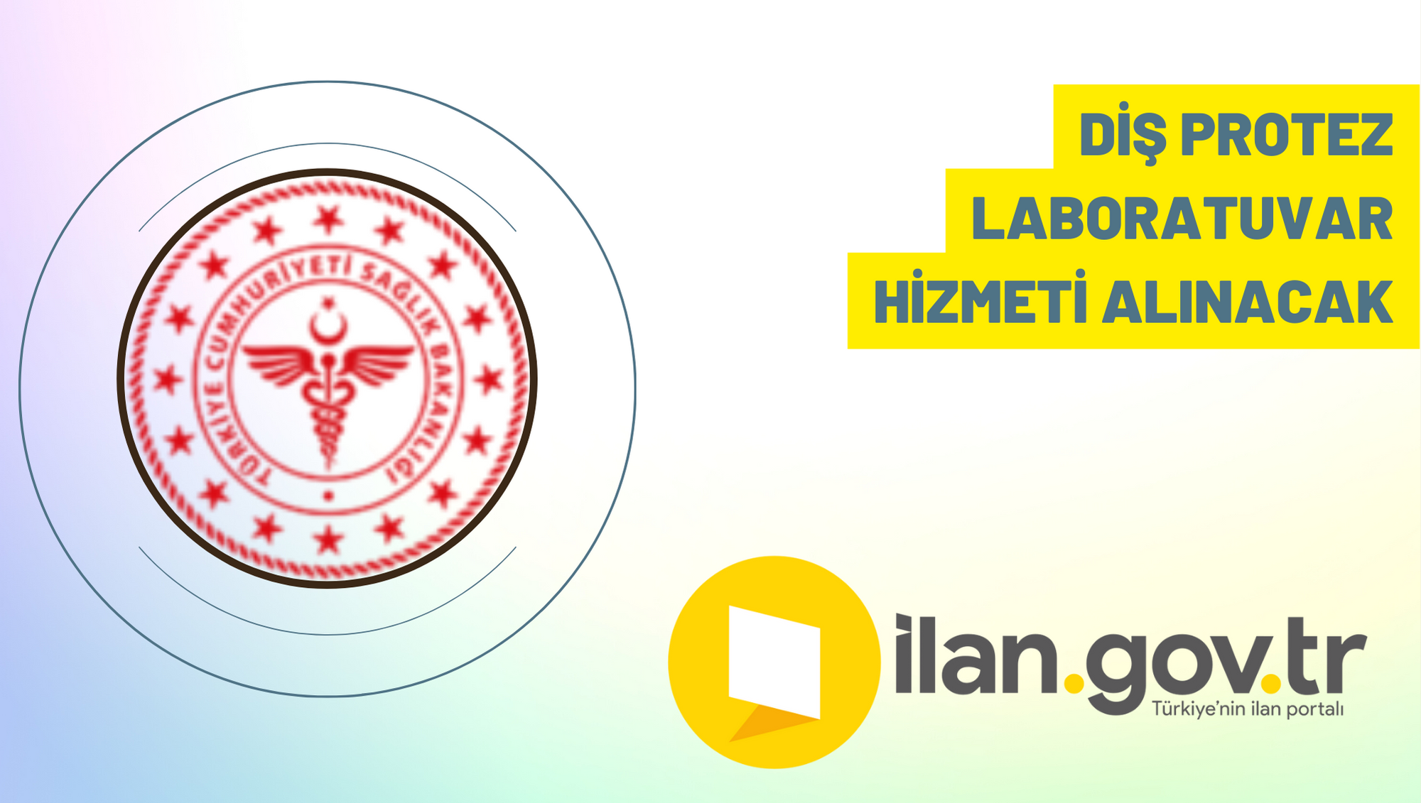 Diş Protez Laboratuvar hizmeti alınacak