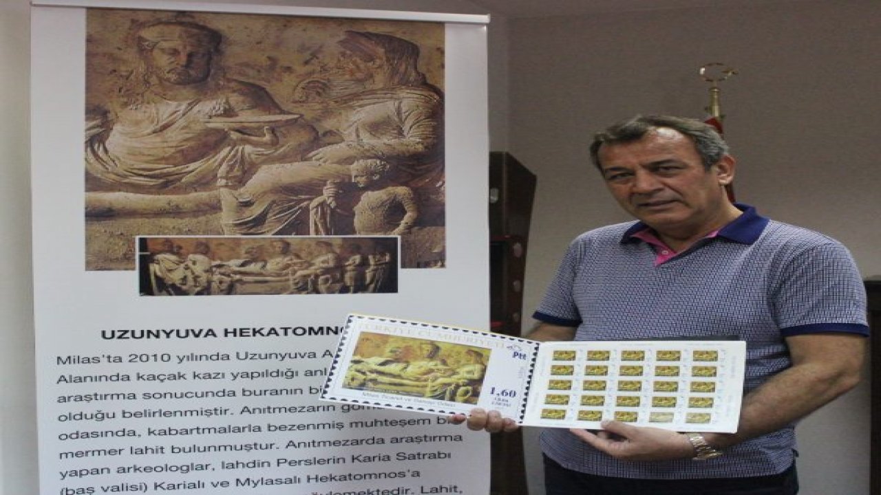 Mitso Ptt'ye Hekatomnos İçin Özel Pul Bastırttı