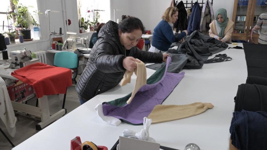 Muğla’da kadınlar el ele tek yürek oldular