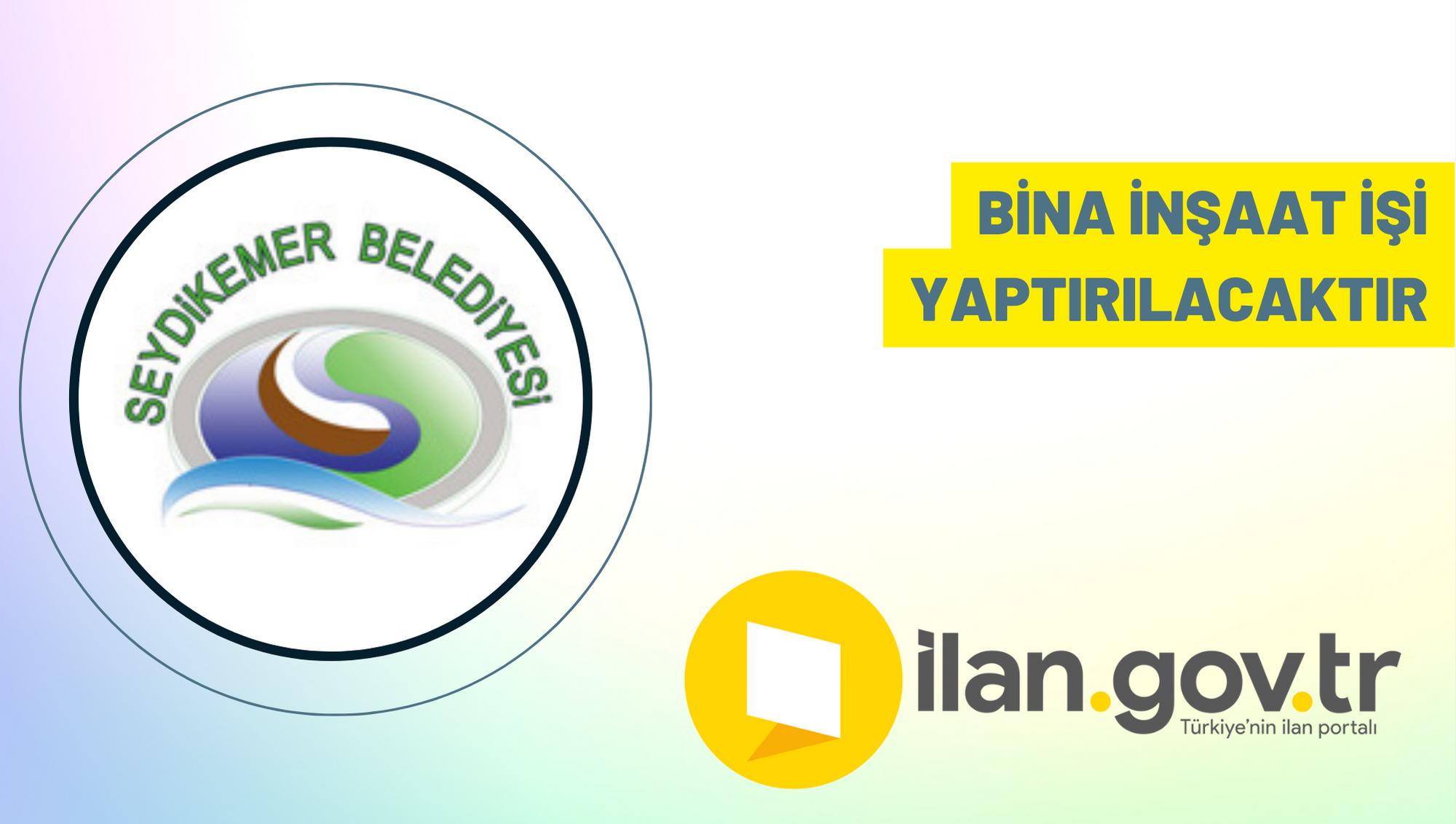 Bina inşaat işi yaptırılacaktır