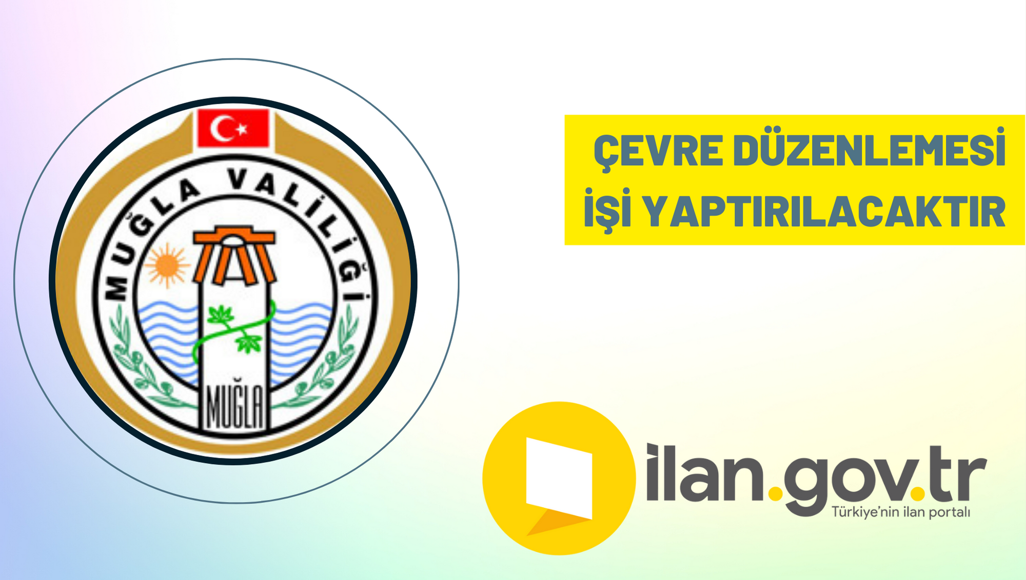 Çevre düzenlemesi işi yaptırılacaktır