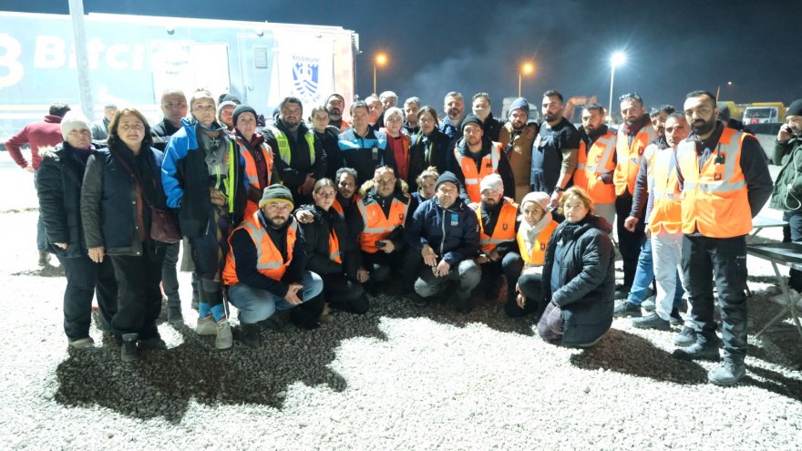 BODRUMLU EKİPLER ONLARCA CAN KURTARDI