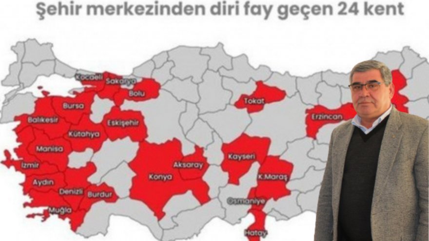 Jeoloji Mühendisleri Odası İl Temsilcisi Çatalkaya uyardı:  “Elimizdeki veriler Fethiye depreminin yaklaştığını söylüyor”