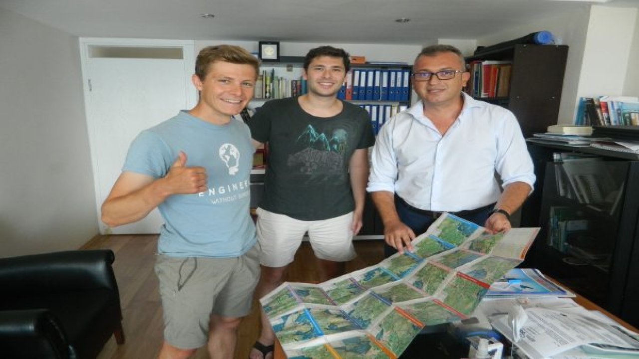 Sınır tanımayan mühendis Marmaris’te