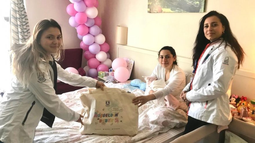 Bodrum Belediyesi’nden Defne Bebek’e hoş geldin ziyareti