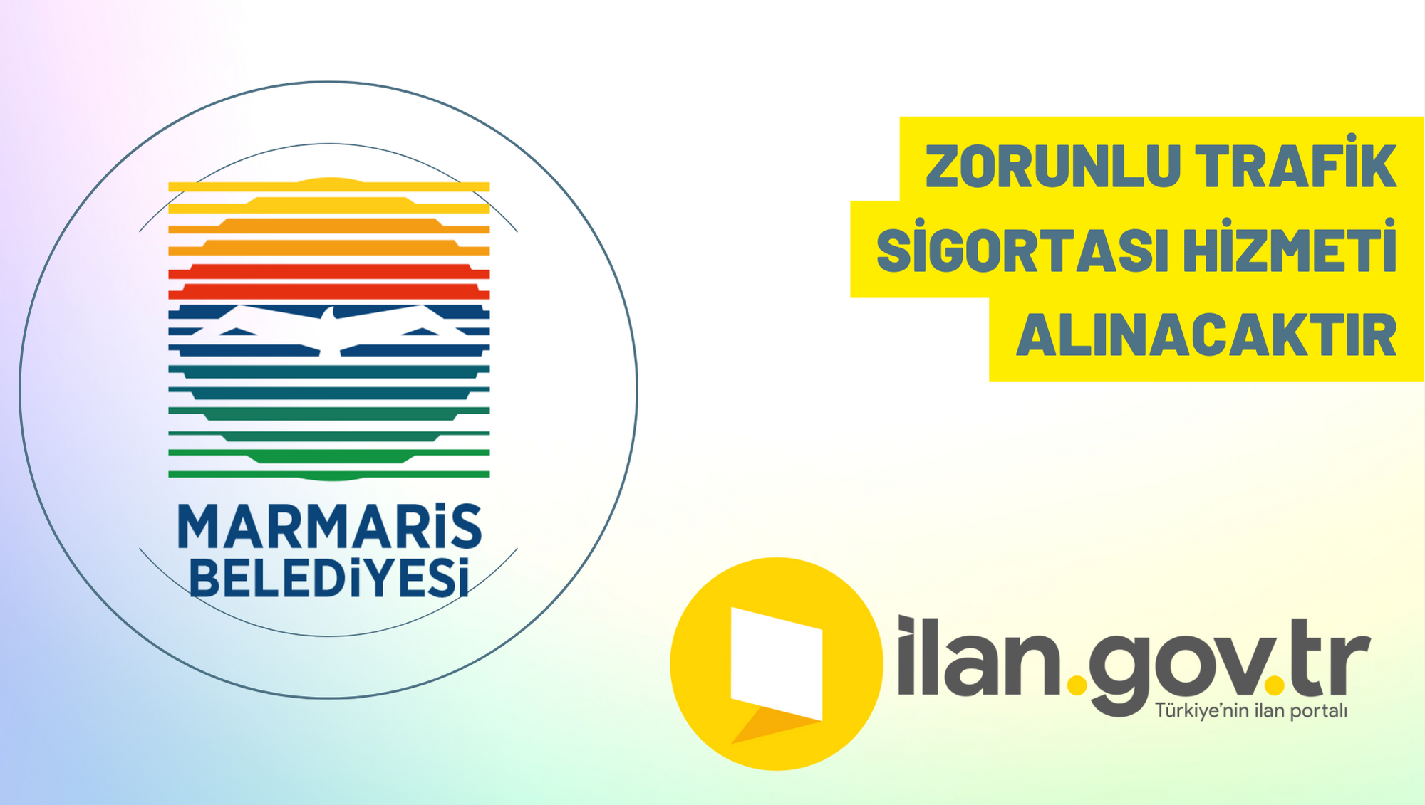 Zorunlu trafik sigortası hizmeti alınacaktır