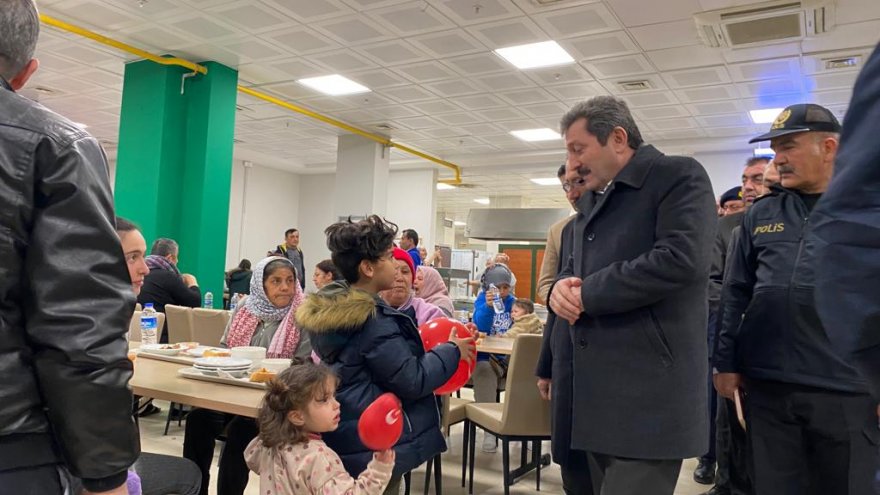 VALİ TAVLI: “DEVLET MİLLET EL ELE YARALARI SARACAĞIZ”