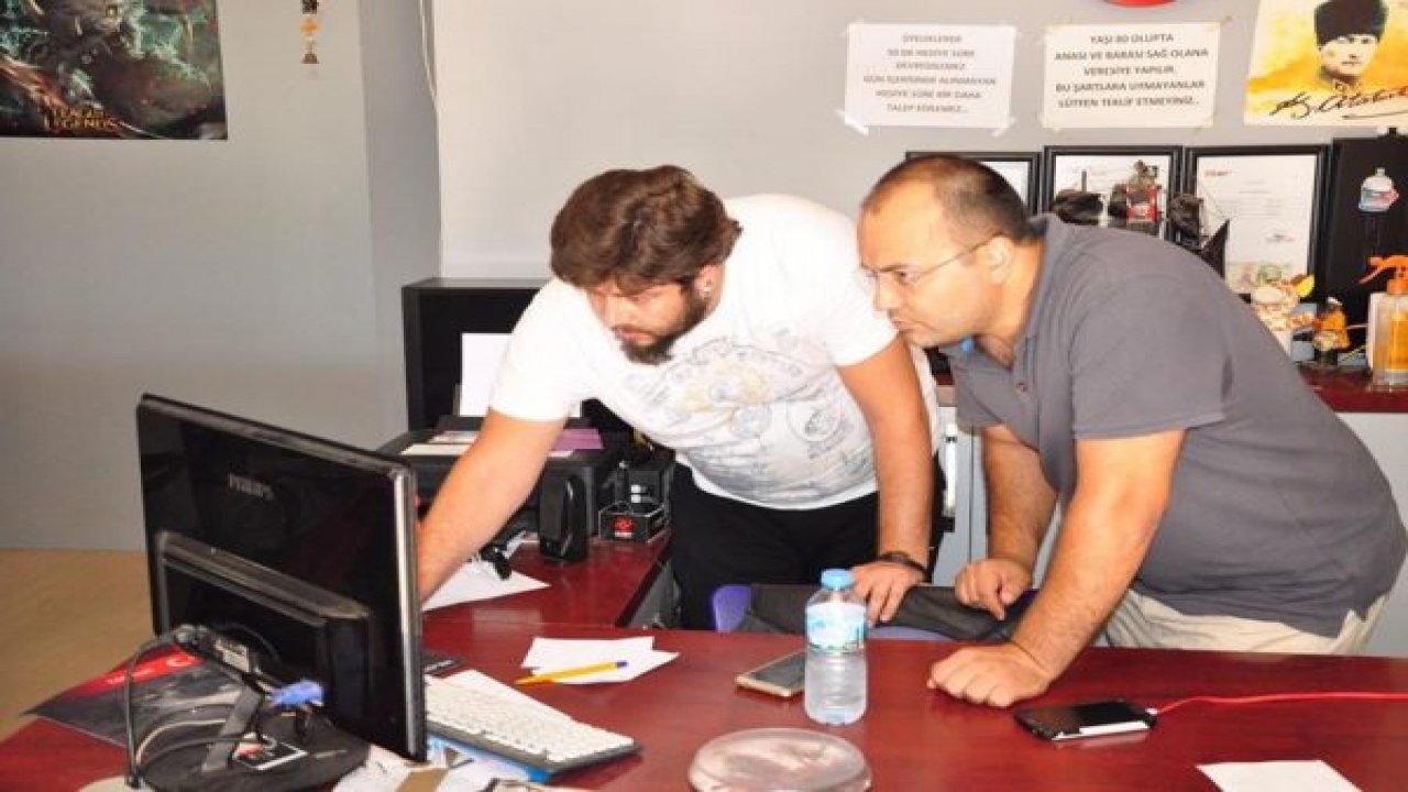 internet kafe ve oyun salonlarına denetim