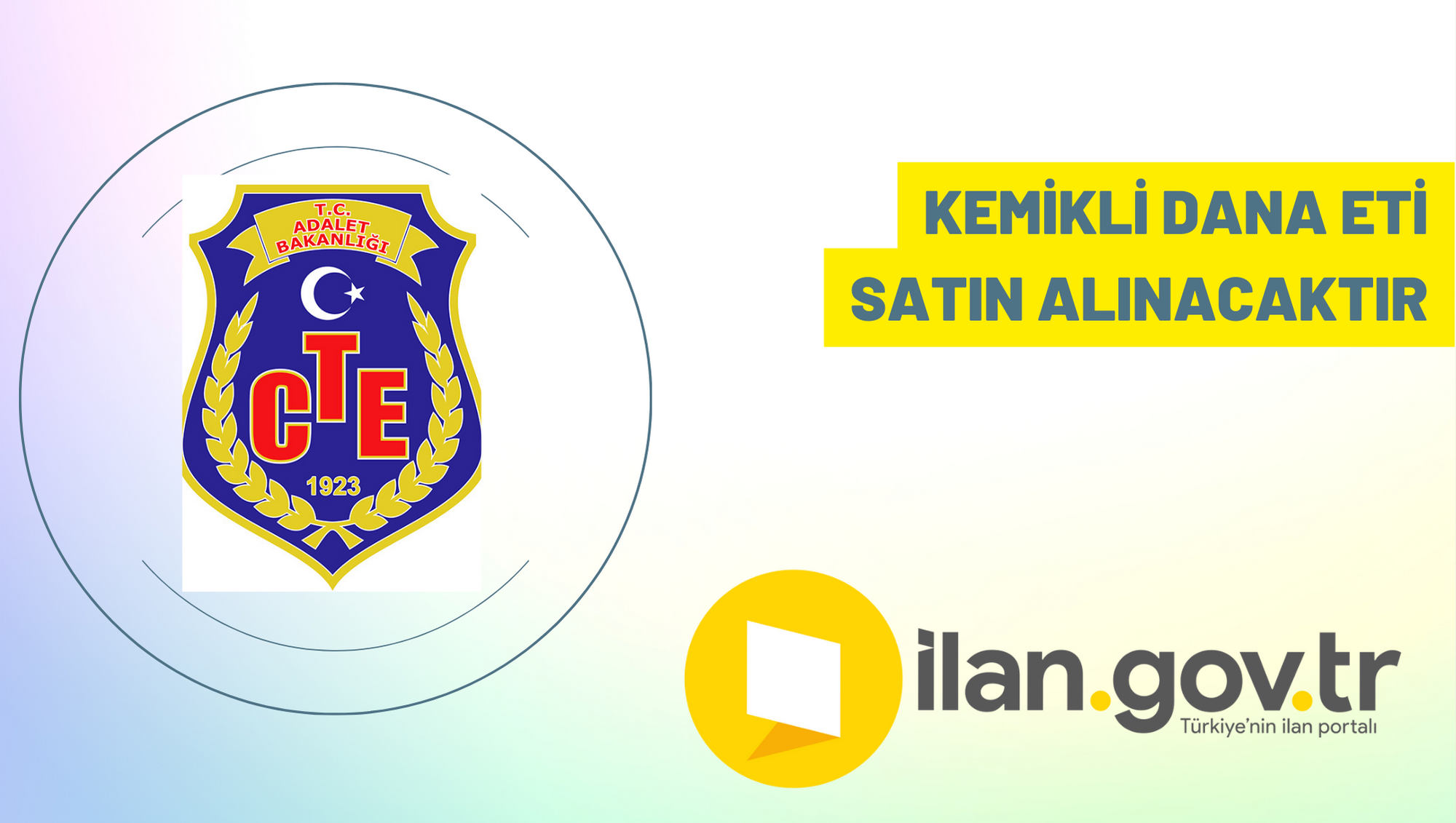 Kemikli dana eti satın alınacaktır