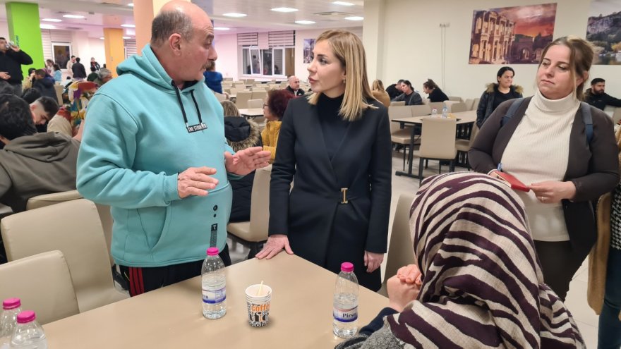 MİLLETVEKİLİ GÖKCAN: “YARALARI HEP BİRLİKTE SARIYORUZ”