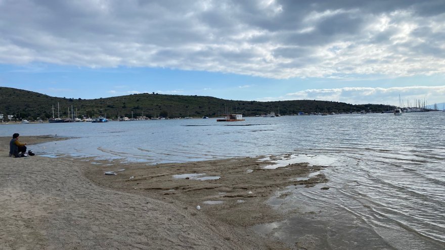 Ortaca ve Bodrum'da deniz suyu 20 metre çekildi