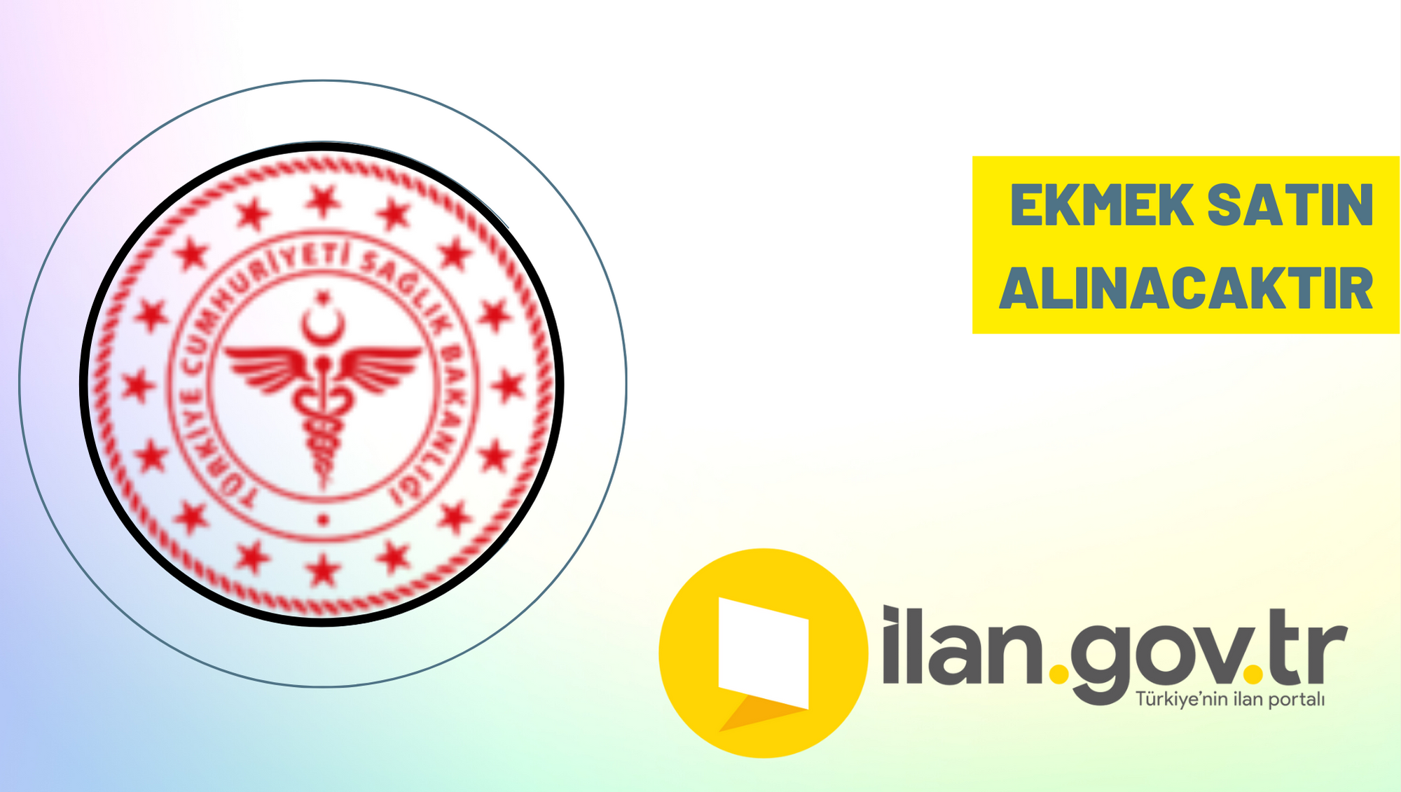 Ekmek satın alınacaktır