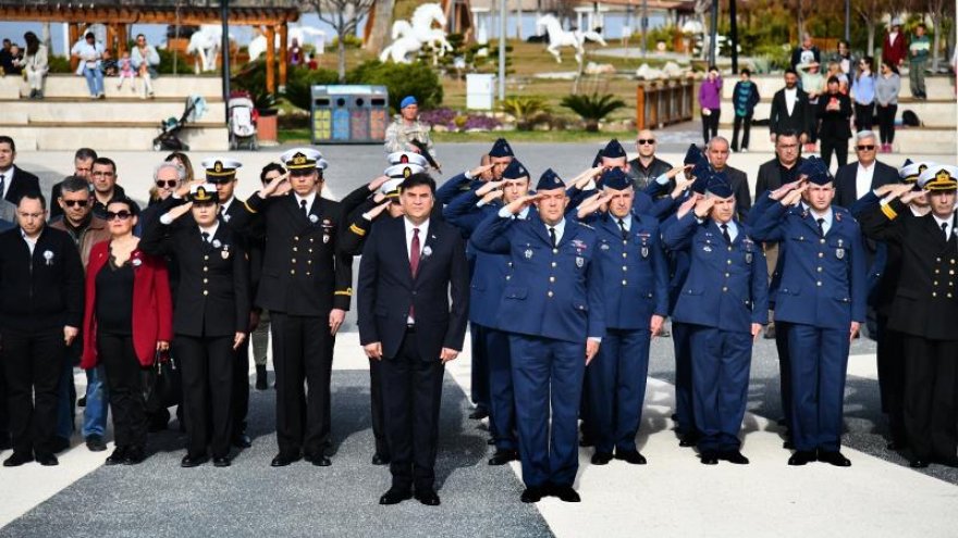 Şehit Fethi Bey törenle anıldı