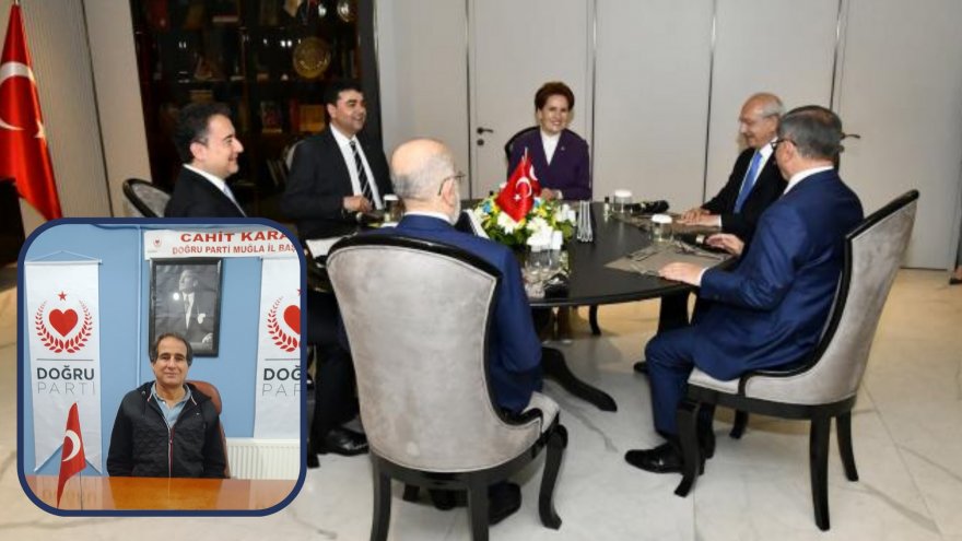 Doğru Parti Muğla İl Başkanı Cahit Karaöz: “İktidara yanaşma derdine düşmüştür”