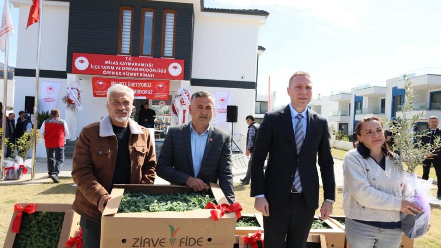 Muğla'da 100 bin ıtri tıbbi bitki ve 5 bin meyve fidanı dağıtıldı