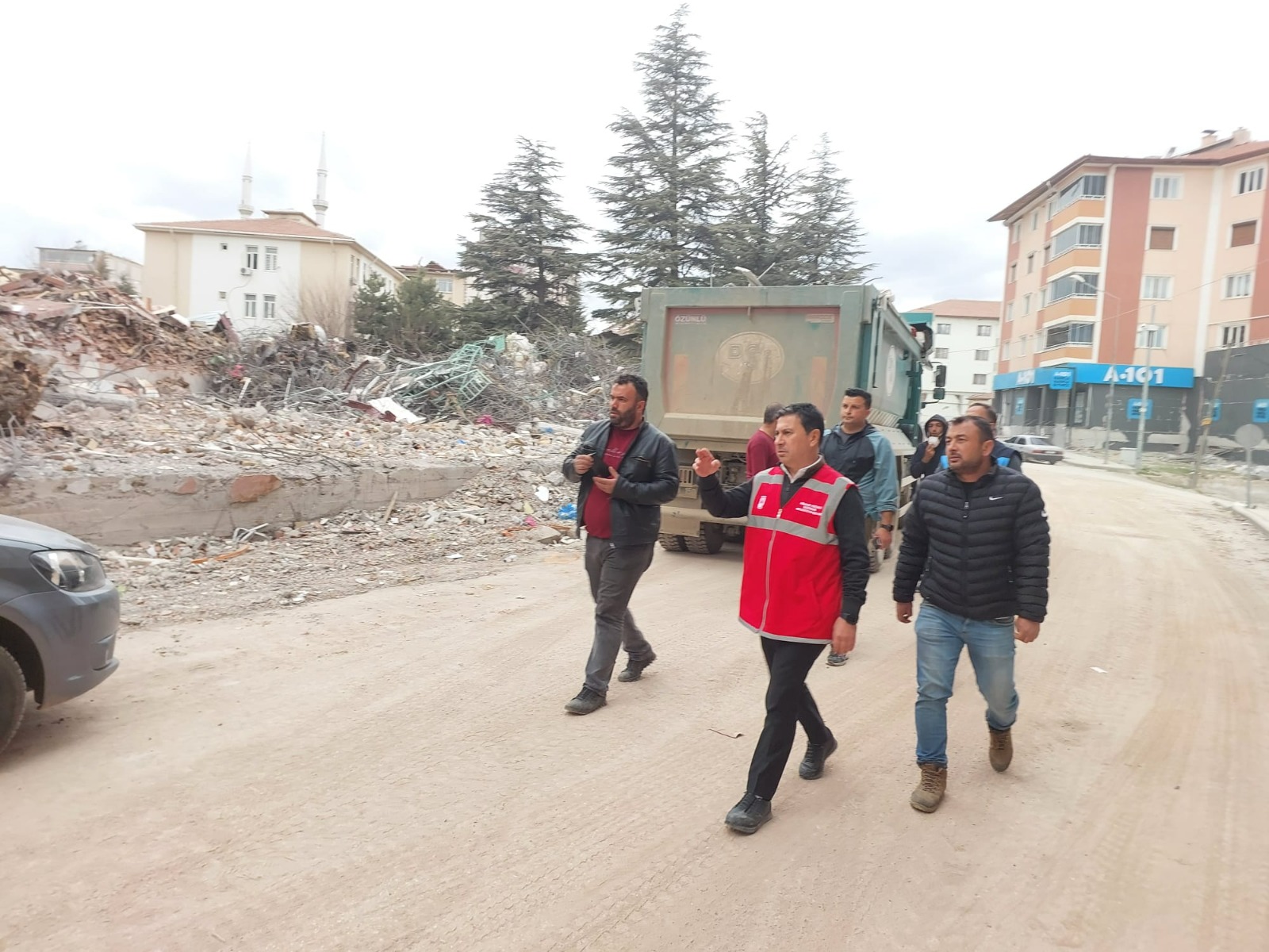 Başkan Aras deprem bölgesi Malatya’da