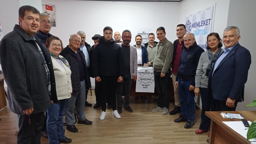 MEMLEKET PARTİSİ MUĞLA’DA CUMHURBAŞKANI ADAYI İÇİN OY KULLANILDI