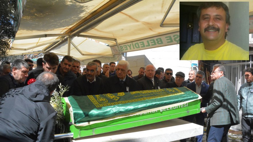 Taksi şoförü Ceylan, son yolculuğuna uğurlandı