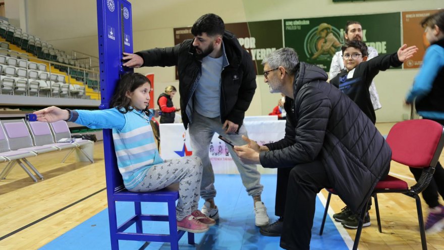 Muğla’da geleceğin yetenekli sporcuları seçiliyor