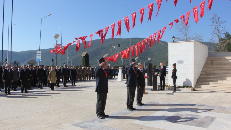 Çanakkale Zaferi şehitleri için anma programı düzenlendi