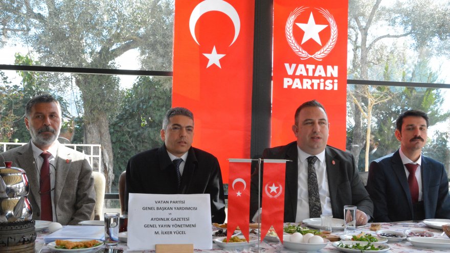 VATAN PARTİLİ YÜCEL: “AK PARTİ YÖNETEMİYOR, MUHALEFET İSE KAOS VAAT EDİYOR”
