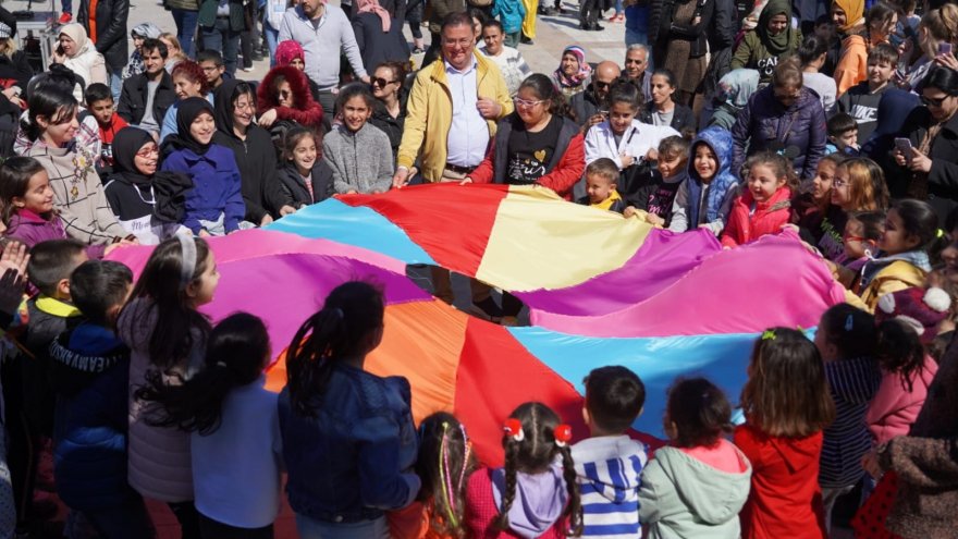 Çocuk Şenliği depremzede çocuklarla MilasIı çocukları buluşturdu