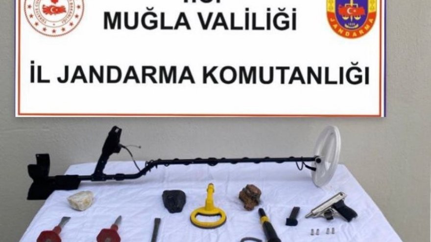 Yatağan’da tarihi eser operasyonu