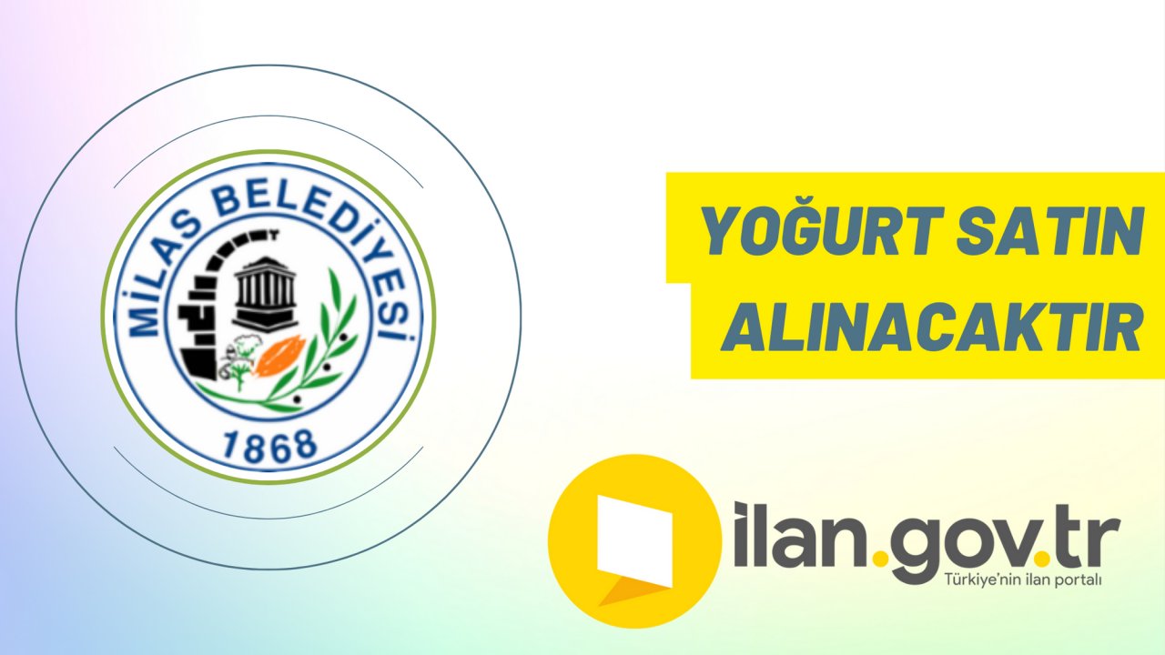 Yoğurt satın alınacaktır