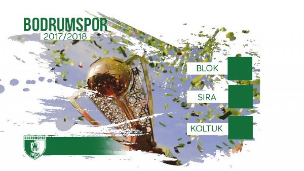 Bodrumspor'da Kombine Satışları Başladı