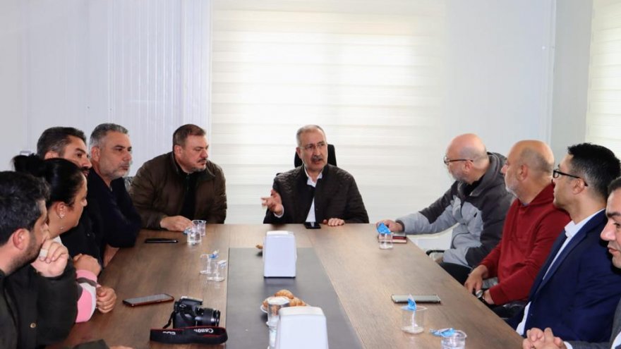 Erkılınç, afet bölgesindeki ziyaretlerini tamamladı