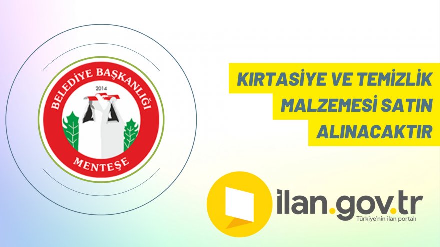 Kırtasiye ve temizlik malzemesi satın alınacaktır